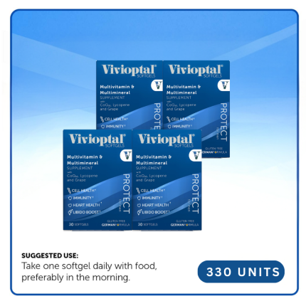 VIVIOPTAL PROTECT 330 UNITS MASTERPACK (30 SOFTGELS)