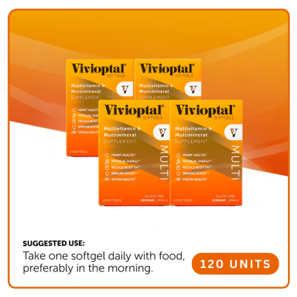 VIVIOPTAL MULTI 120 UNITS MASTERPACK (90 SOFTGELS)
