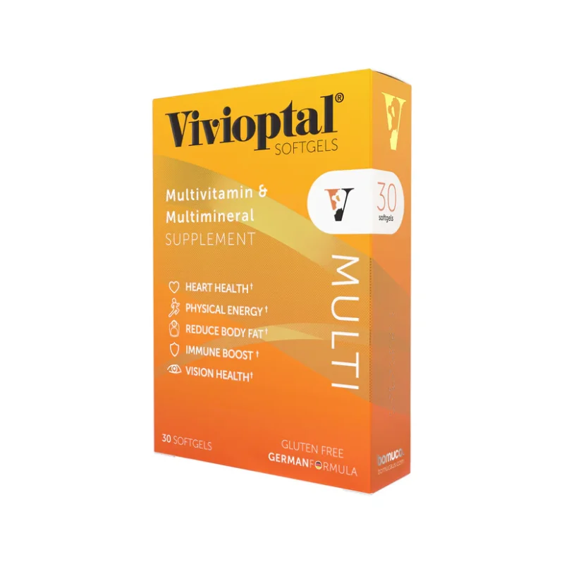 Vivioptal Multi SOFTGELS Energy Multivitamin Made in USA