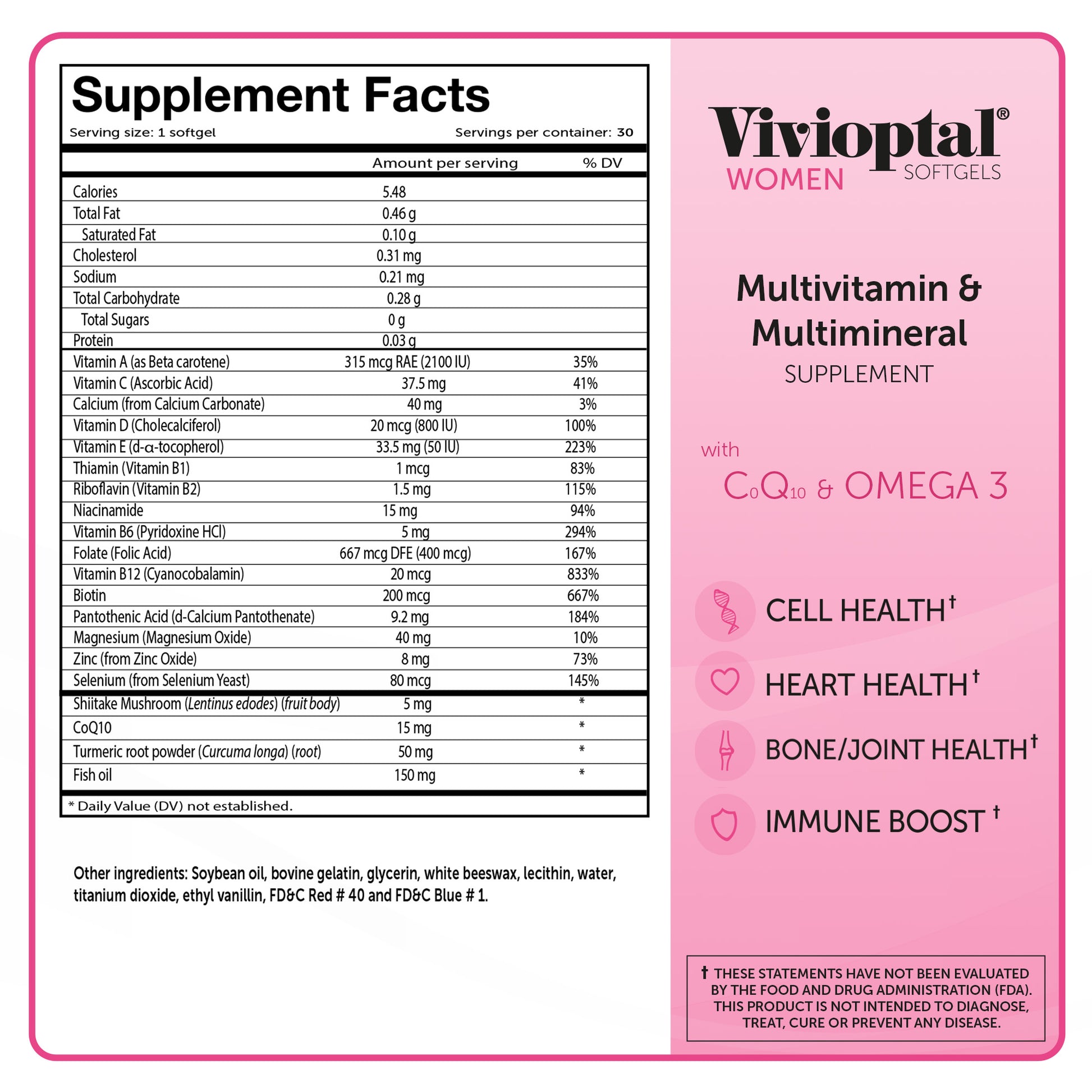 Women-30SupplementFacts